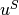 {u}^{S}