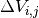 \Delta V_{i,j}