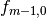 {f}_{m-1,0}