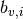 {b}_{v,i}